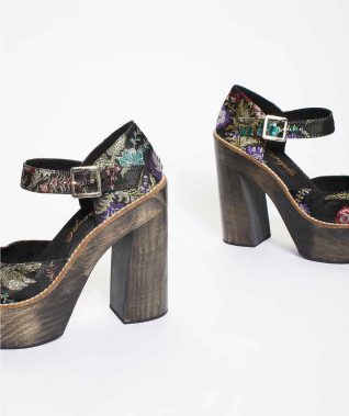 Free People Shoes Scarlet Platform OB652957 Floral