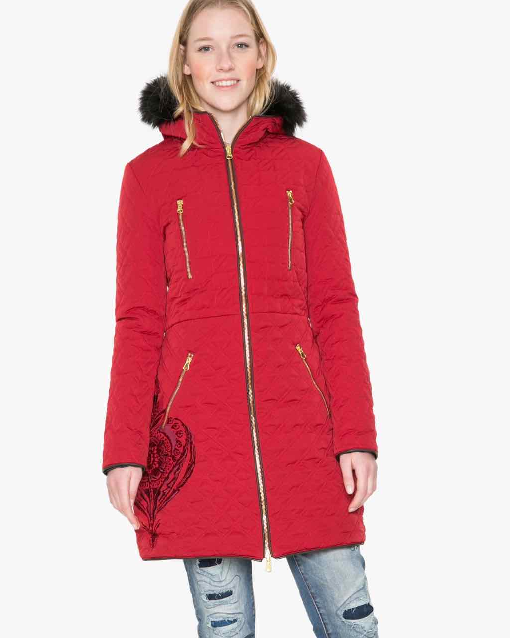 DESIGUAL Coat AZUL 17WWEWH7 Reversible Buy Online