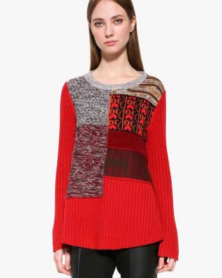 Desigual Red Sweater