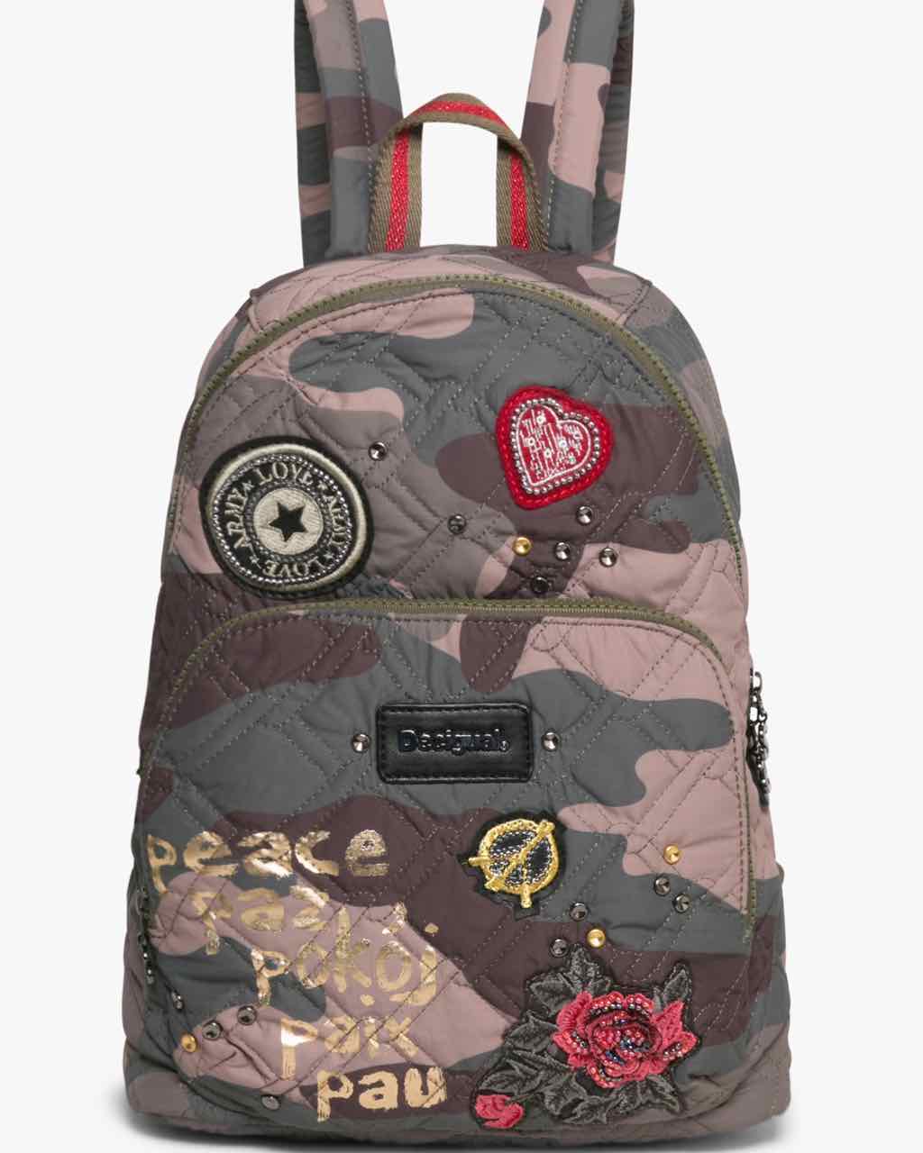desigual foldable backpack