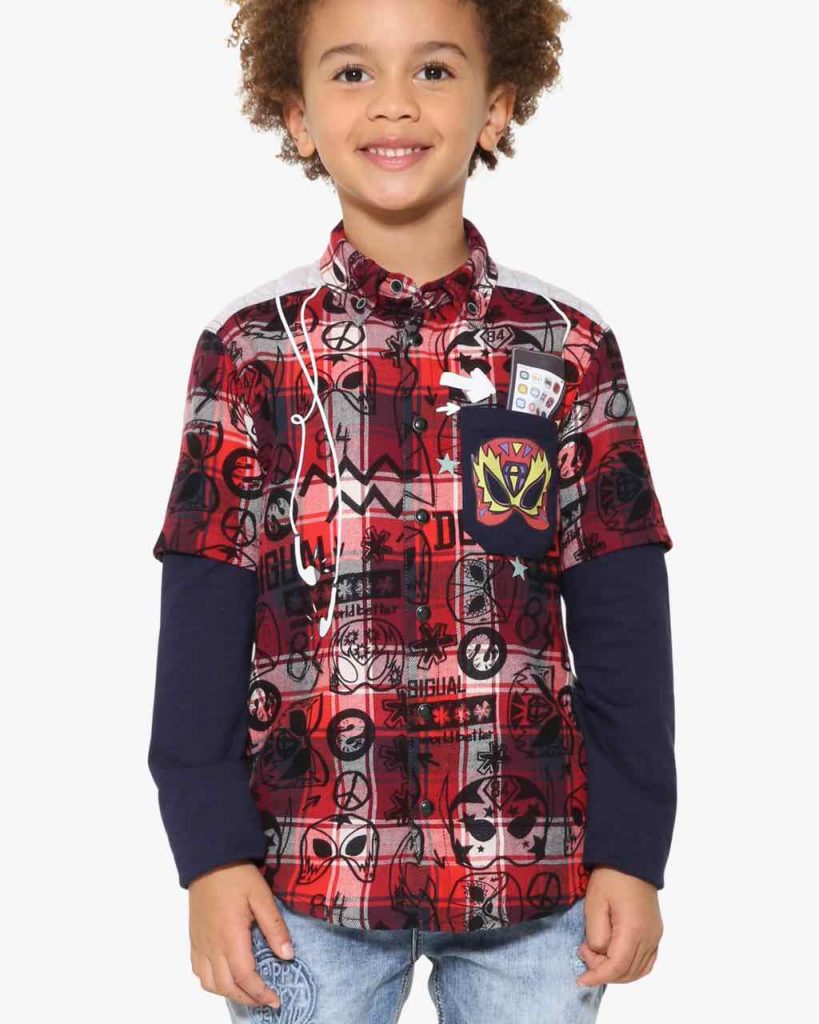 Desigual T-Shirt Bambini E Ragazzi 'Act Now': Cotone BCI, Maniche Corte Bianca Con Messaggio Sul Riciclo E Granchio