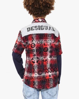 17WBCW01_3092 Desigual Boys Shirt Chow Canada