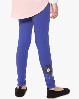 17WGKK16_5010 Desigual Girl Basic Leggings Blue Canada