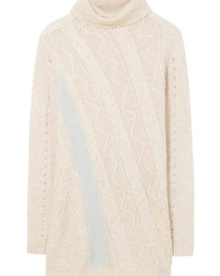 Desigual Off White Wool Pullover