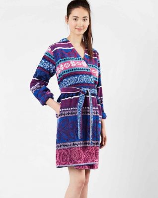 Desigual Blue Bathrobe