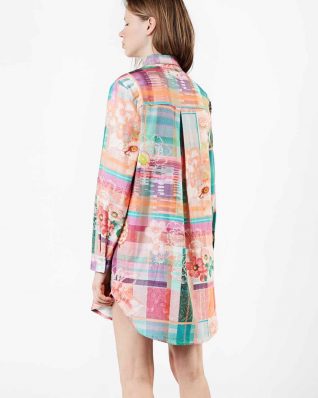 Desigual Love Tartan Shirt