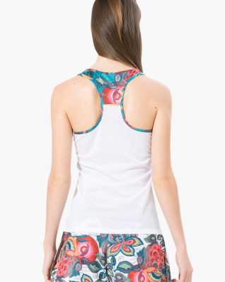 17WTRK01_1000 Desigual Sport Tank Racer Tank Top Buy Online