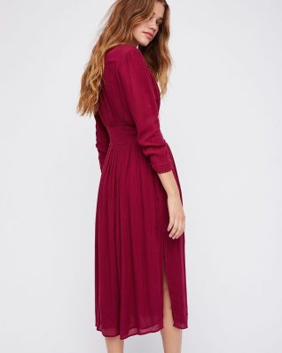free people flora midi dress