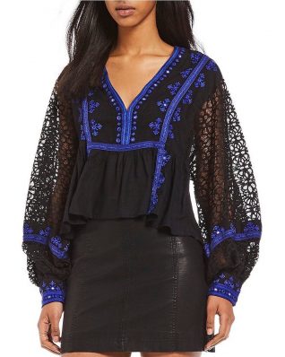 Free people Boogie All Night Top