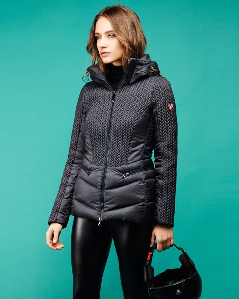 Post Card Jacket SYLVIA MQ Black Italy Buy Online Canada USA