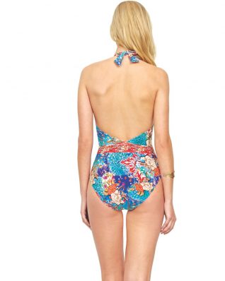 Gottex Kyoto V-Neck with Bow