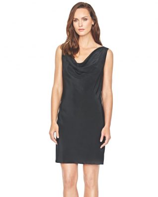 Gottex Silk Black Dress with Lace