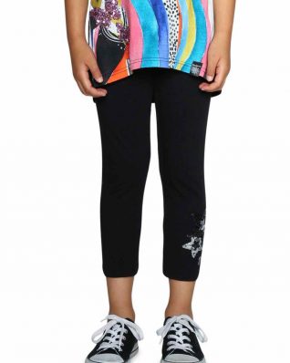 18SGKK10_2000 Desigual Girls Leggings Floral Buy Online