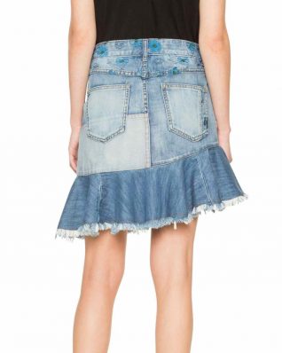 Desigual Short Denim Skirt 2018