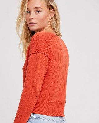 Free People Twisted Pullover