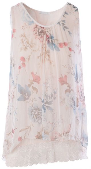 M Made in Italy Pink Top