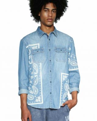 18SMCD01_5053 Desigual Men's Shirt Marc Buy Online