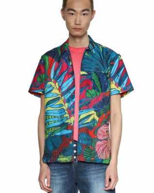 18SMCW51_5189 Desigual Men's Shirt Andrew Buy Online