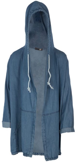 M Made in Italy Vest with Hoodie