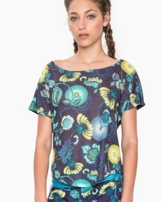 Desigual oversize Top Luminescent