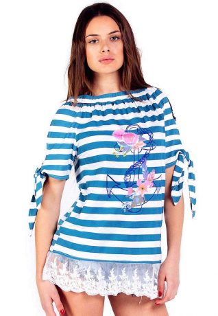 Savage Culture Capri T-Shirt Nautica