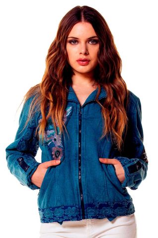 Savage Culture jeans jacket Capri