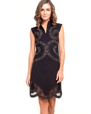 Pygmees Dress Spirale Black