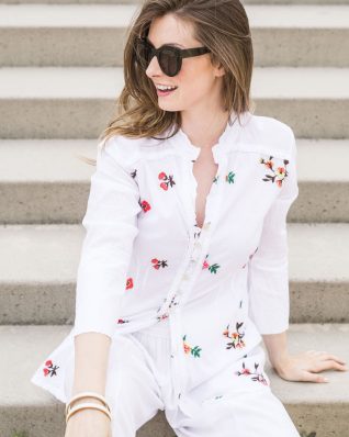 M Made in Italy White Cotton Shirt