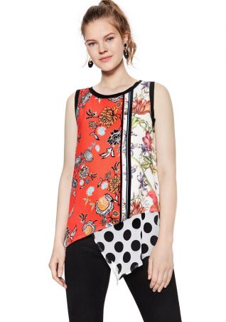 Desigual Blouse Arlen Polka Dots