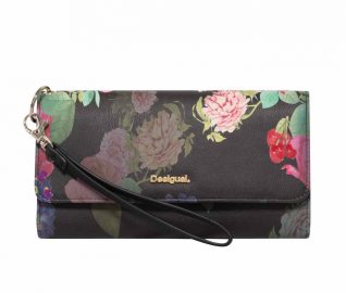 Desigual Large Wallet in Floral Design