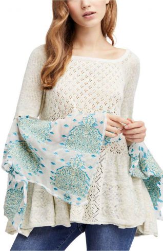 Free People "Pointelle Breeze Top"