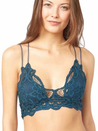 Free People Bralette "Adella" (Turquoise)
