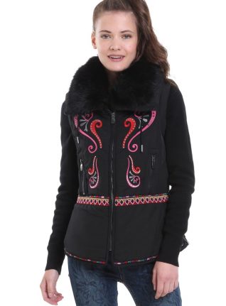Desigua Winter Jacket with Embroidery