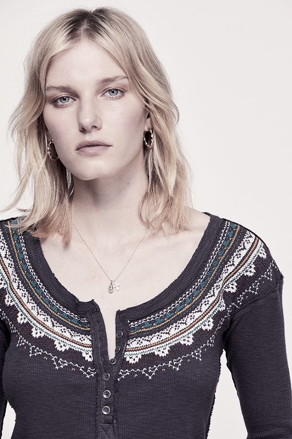 free people fair isle thermal