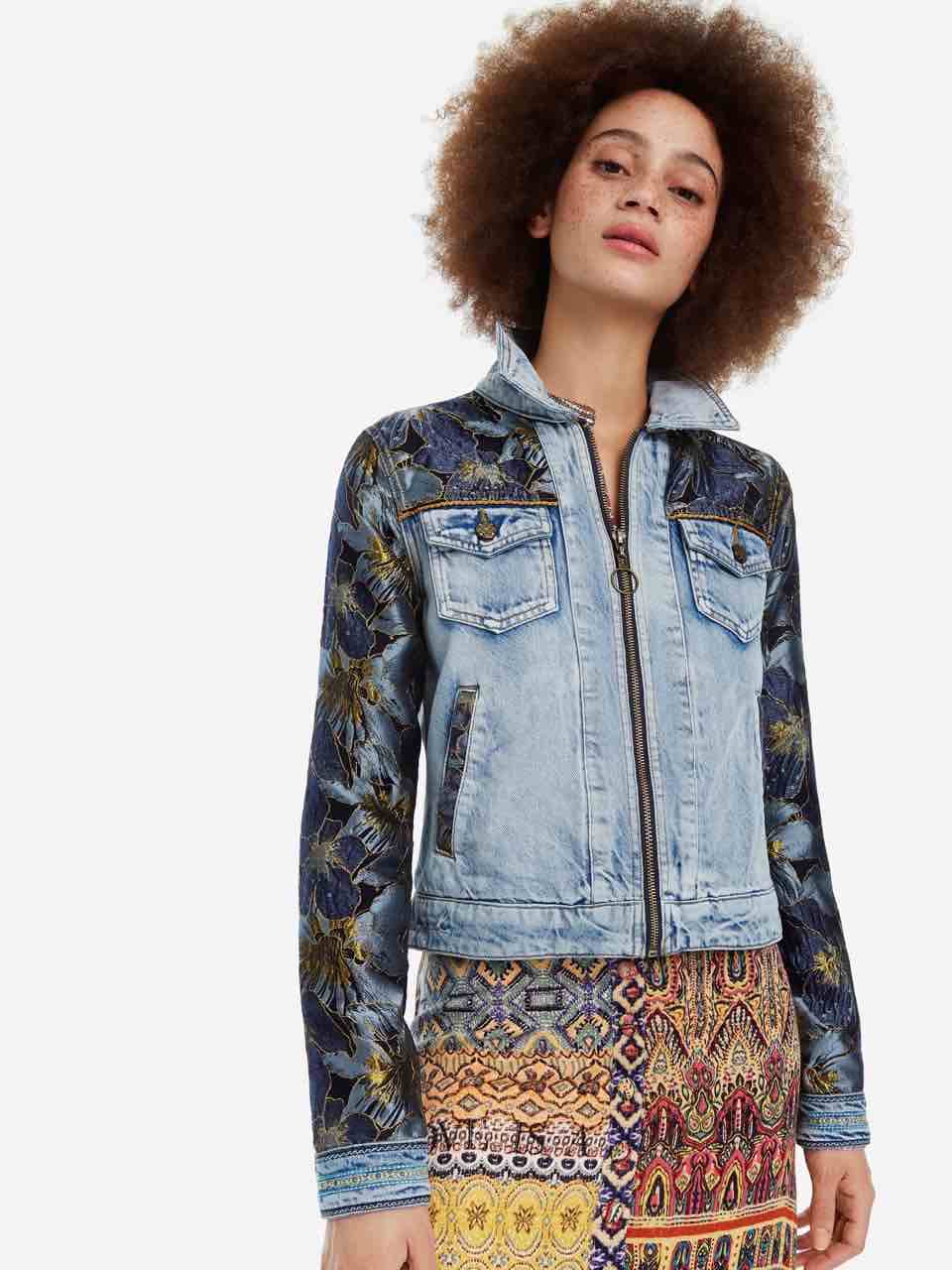 desigual denim jacket sale