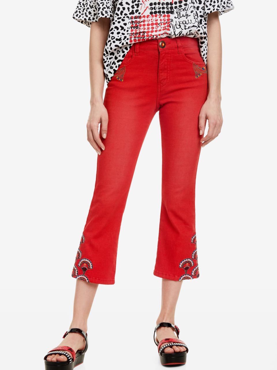 desigual baggy pants