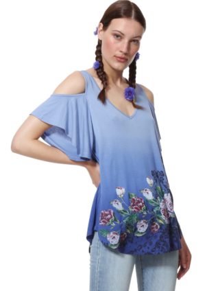 Desigual Blue T-Shirt "Berth"