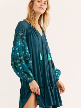 Free People "Mix It Up Tunic" (Jade)