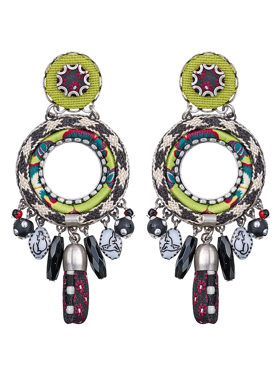 Ayala Bar Large Earrings H1065 Ethereal Spirit Boho Hip Collection