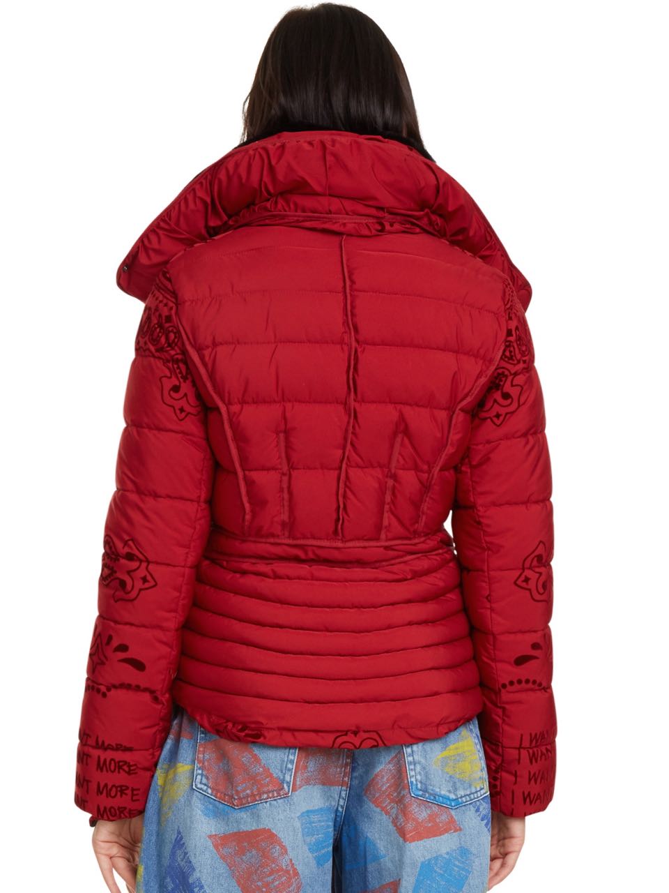 desigual red jacket