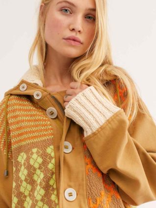 Free People "Reno Knit Jacket"