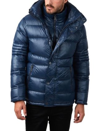 Puffer DORCHESTER Navy Hood Canada 