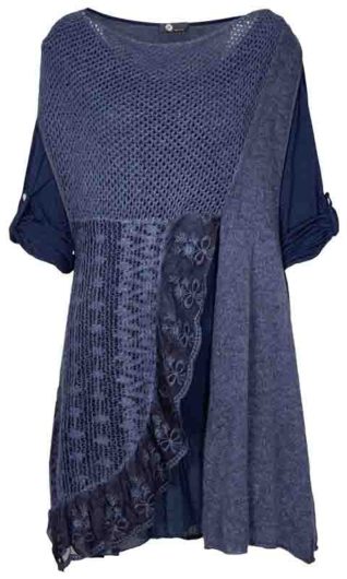M Made in Italy 2-in-1 Tunic "20/6763L" (2 colours)