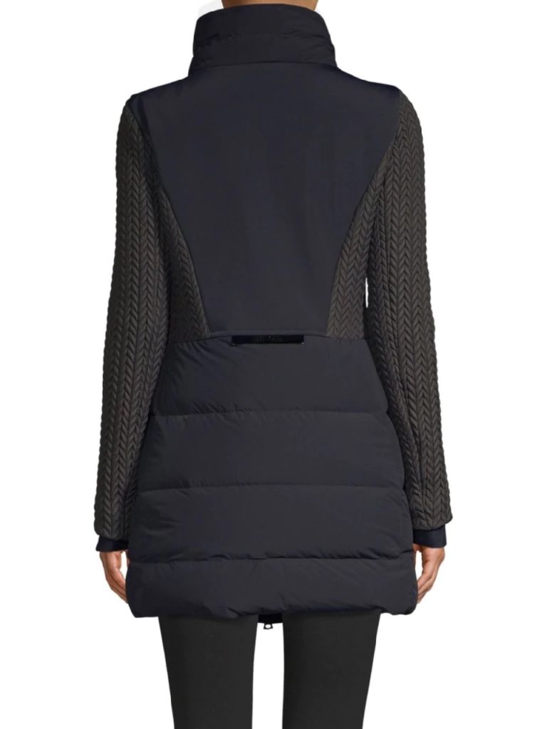 Post Card Quilted Parka Coat SIGUAN Braided Detailing