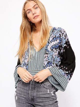 Free People "Mix N Match Blouse"
