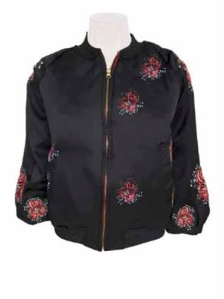 Jupe Noire Brodée Savage Culture En Coton - Taille M - Neuve Avec étiquette - Style Ethnique