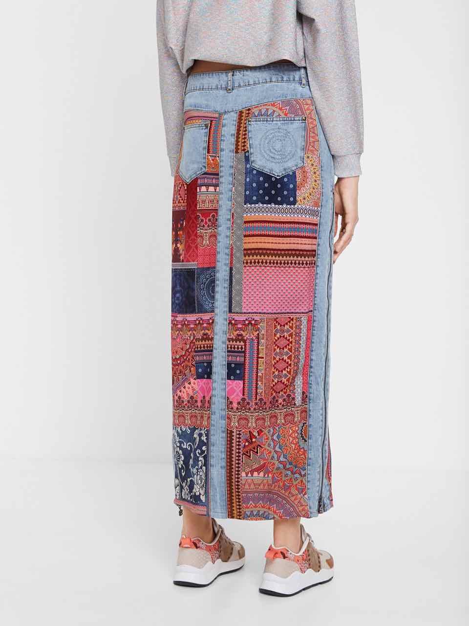 desigual maxi skirt