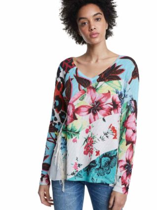 Desigual Patchwork Pullover "Jabalpur"