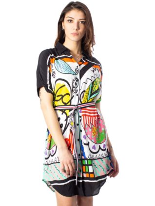 Desigual Multicolour Shirt Dress "Arty"
