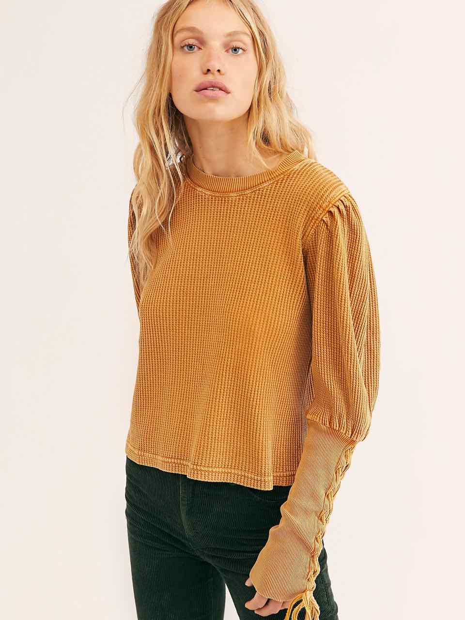 free people thermal sweater